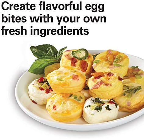 Hamilton Beach Sous Vide Style Electric Egg Bite Maker, Hard Boiled Egg Cooker & Poacher with Removable Nonstick Tray, Makes 2 in Under 10 Minutes, Teal (25511) - Image 3