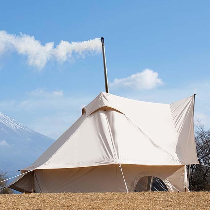 S'more Canvas Camping Tent for 2 Person, 4 Season Tent with Porch, Weather Resistant Glamping Tent, Ideal for Car Camping,Outdoor,Hiking,Backpacking - Image 3