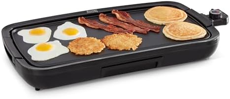 DASH Deluxe Everyday Electric Griddle with Dishwasher Safe Removable Nonstick dishwasher safe appliances