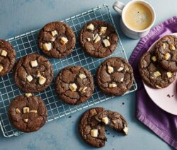 Double chocolate cookies