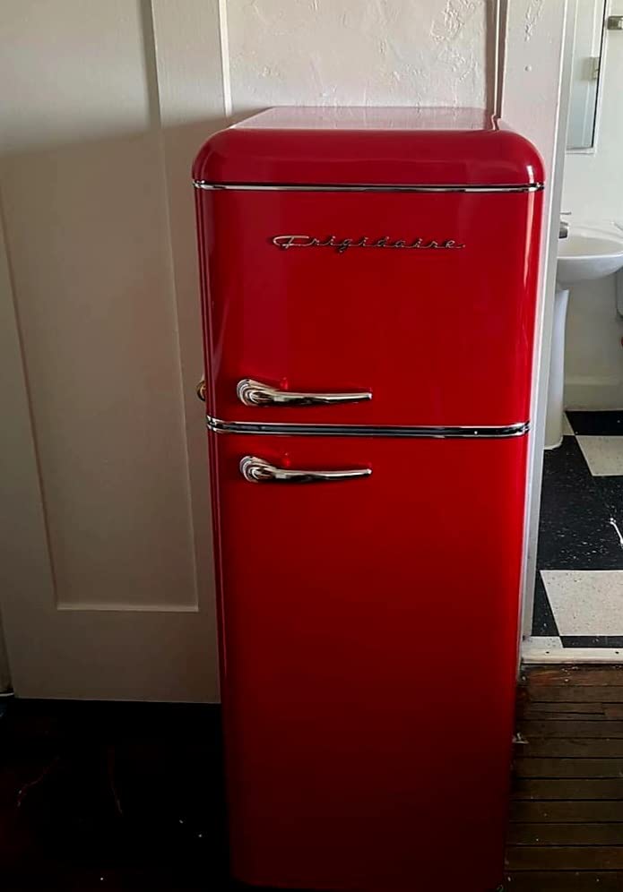 FRIGIDAIRE EFR756 Retro Refrigerator - Red