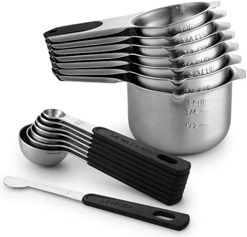 measuring cups and spoons