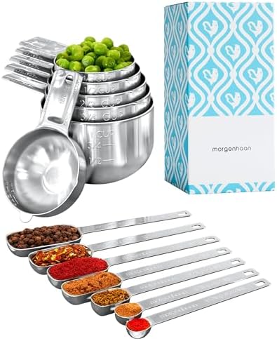 measuring cups and spoons