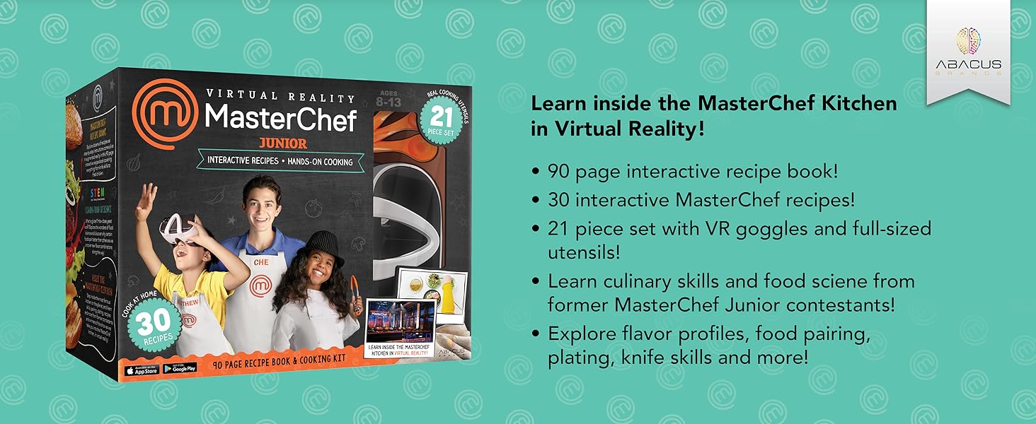 Learn inside the MasterChef Kitchen in Virtual Reality!