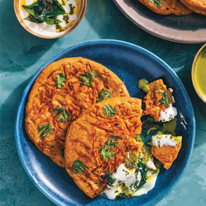 Moonglettes (Savory Lentil Pancakes)