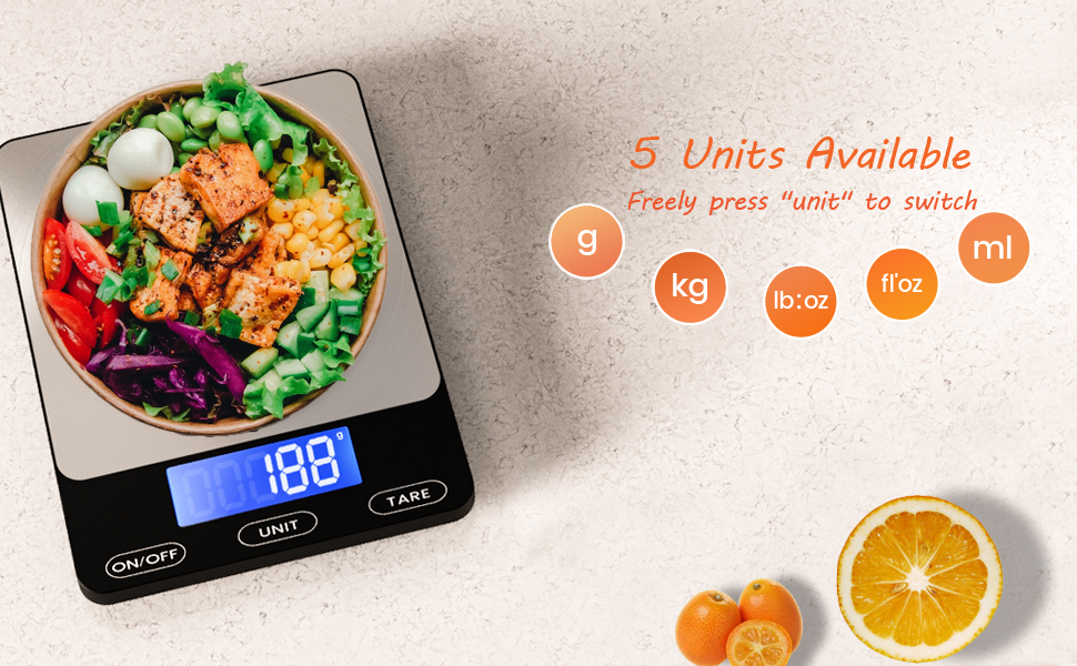 GGQ Scale for food ounces and grams