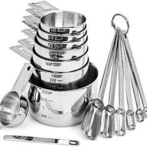 measuring cups and spoons