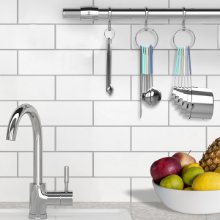 Stackable stainless steel measuring cups and spoons