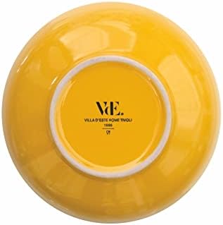 Villa d'Este Home Tivoli Dinner set 18 pieces in porcelain and stoneware, 6 different table places, Sicily - Image 15