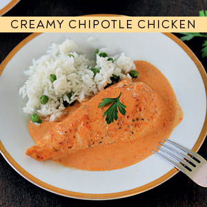 creamy chipotle chicken