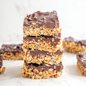 photo of chocolate granola bar recipe