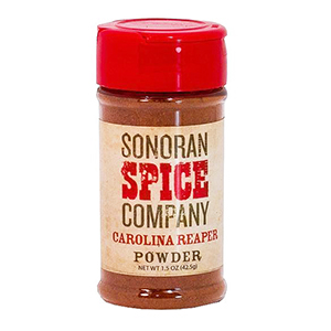 Carolina Reaper Pepper Powder 1.5 Oz 2.1M Scoville Heat Units Sonoran Spice Seasoning Spices