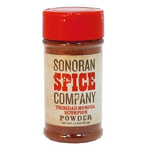 Trinidad Moruga Scorpion Pepper Powder 1.5 Oz hot pepper 1.1M Scoville Heat Units Sonoran Spice