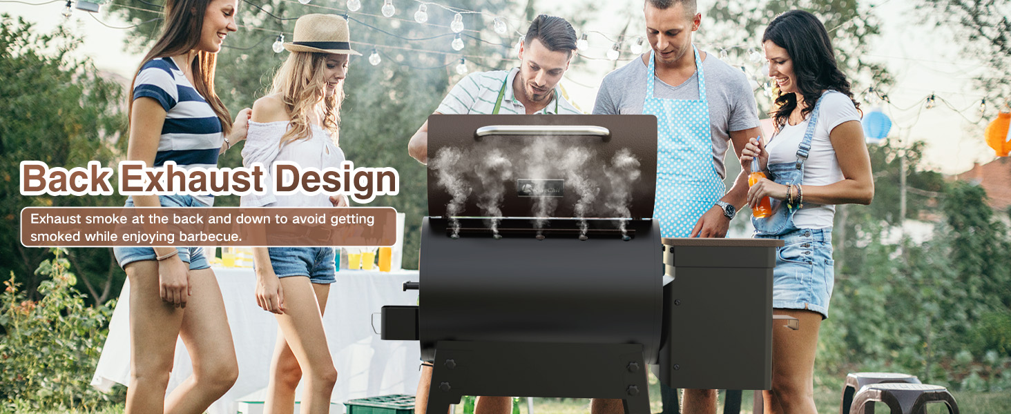 KingChii Wood Pellet Grill