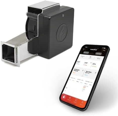 smart temperature-controlled BBQ