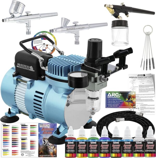 professional-grade cake decorating airbrush kit