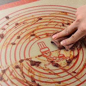 dough rolling mat