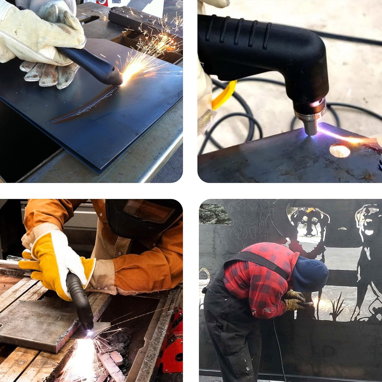 hynade IPT65 Non-HF Blow Back Pilot Arc Plasma Cutting Torch Works for Blow Back Non-HF Plasma Cutter CUT60DN (IPT65) - Image 7