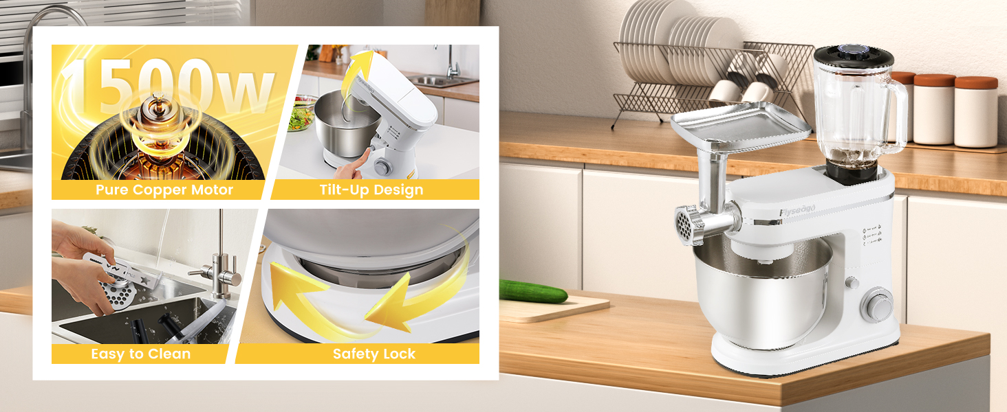 multifunctional stand mixer