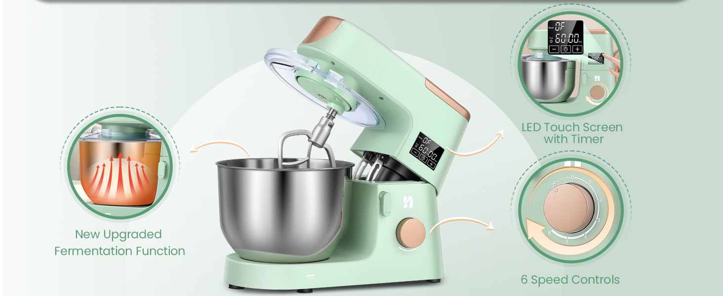 multifunctional stand mixer