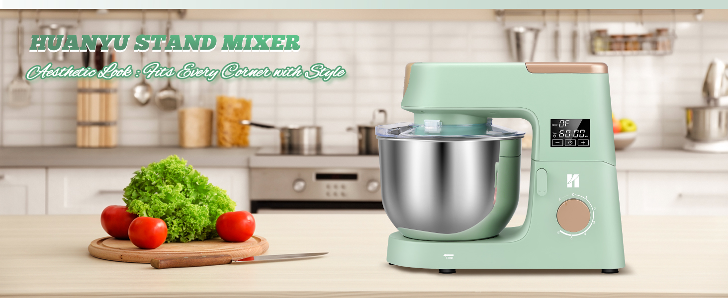 Aesthetic Appearance of Huanyu stand mixer