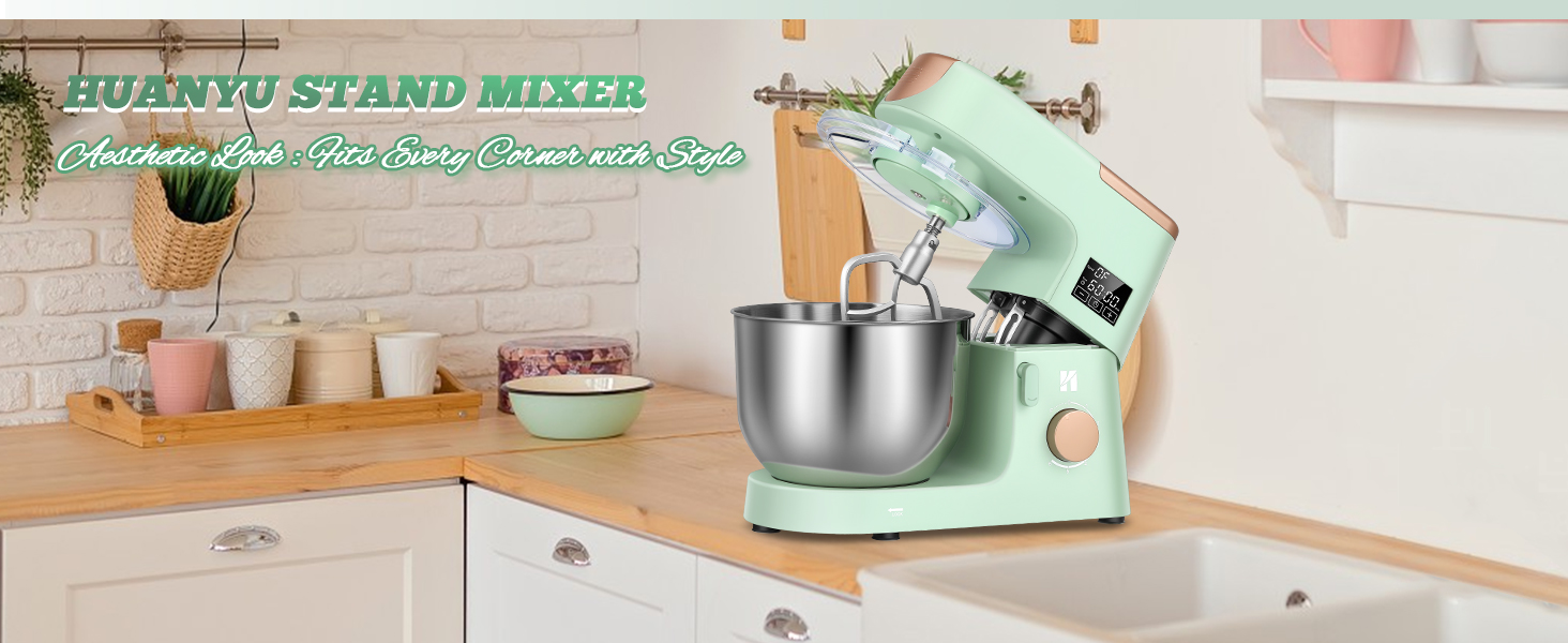 Aesthetic Appearance of Huanyu stand mixer