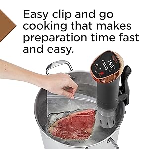 Easy clip and go cooking that makes preparation time fast and easy