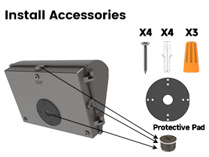 Small led wall pack