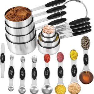 measuring cups and spoons