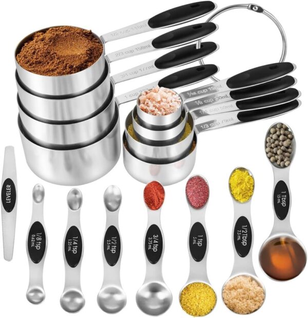 measuring cups and spoons