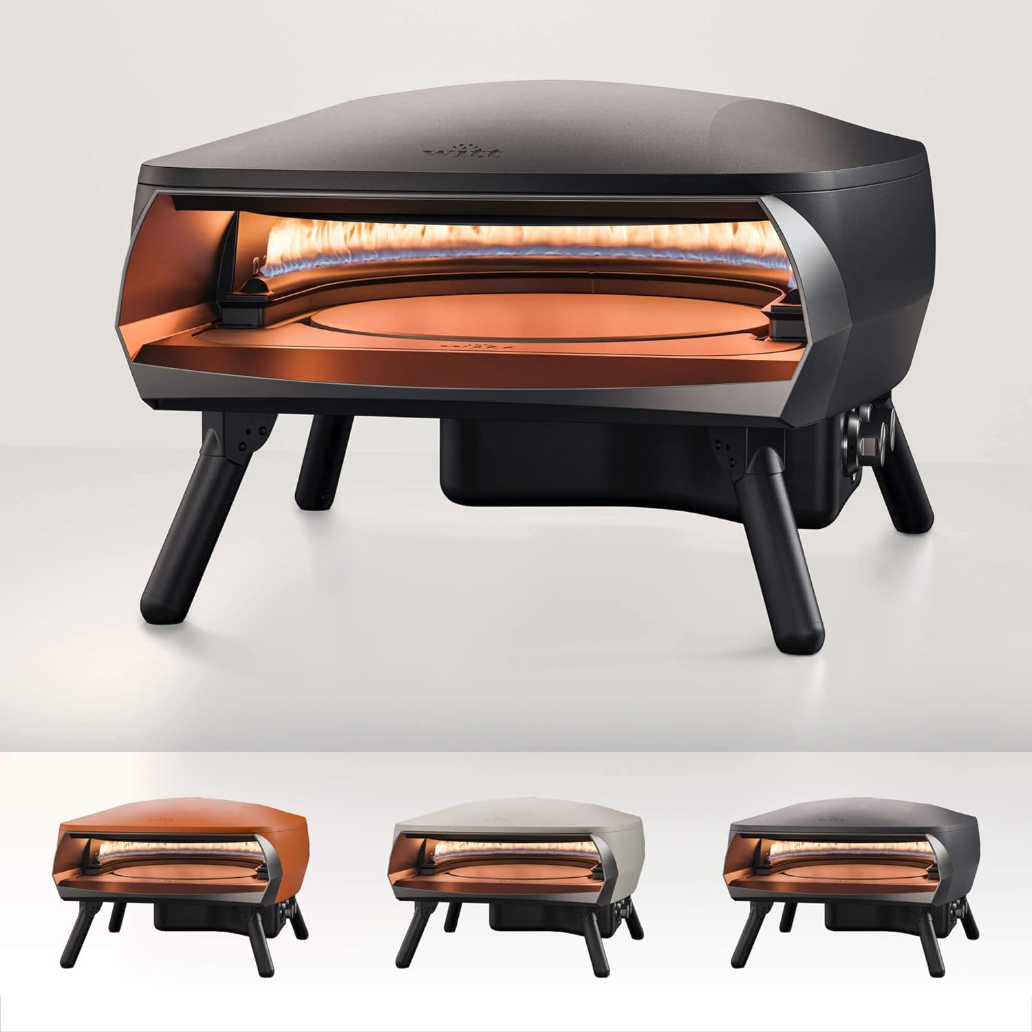 NEW Witt ETNA Rotante Award Winning Pizza Oven with 360 high-end outdoor kitchens