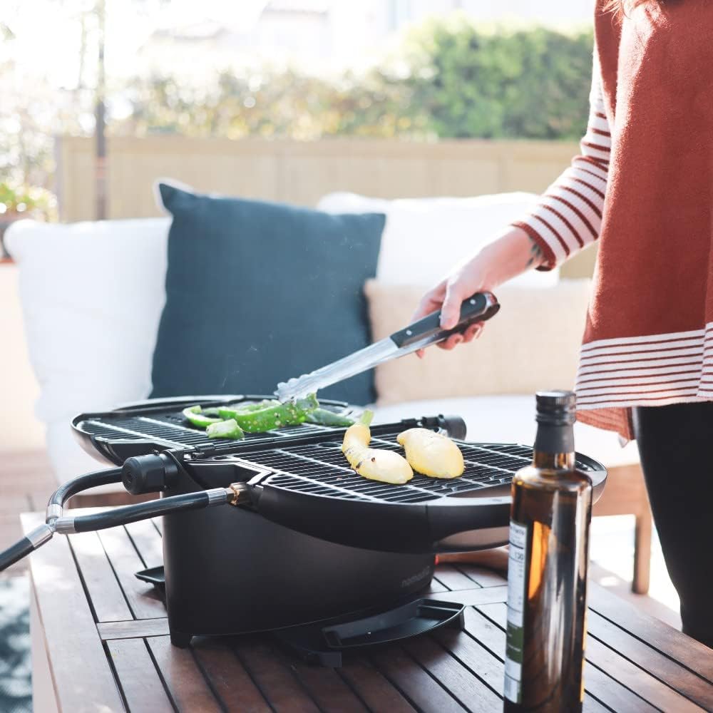 Portable Propane Gas Grill | Small, Lightweight BBQ | Perfect for Camping, Tailgating, Outdoor Cooking, RV, Boats, Travel | Tabletop (Grill + Sleeve) - Image 8