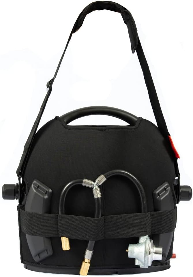 Portable Propane Gas Grill | Small, Lightweight BBQ | Perfect for Camping, Tailgating, Outdoor Cooking, RV, Boats, Travel | Tabletop (Grill + Sleeve) - Image 5