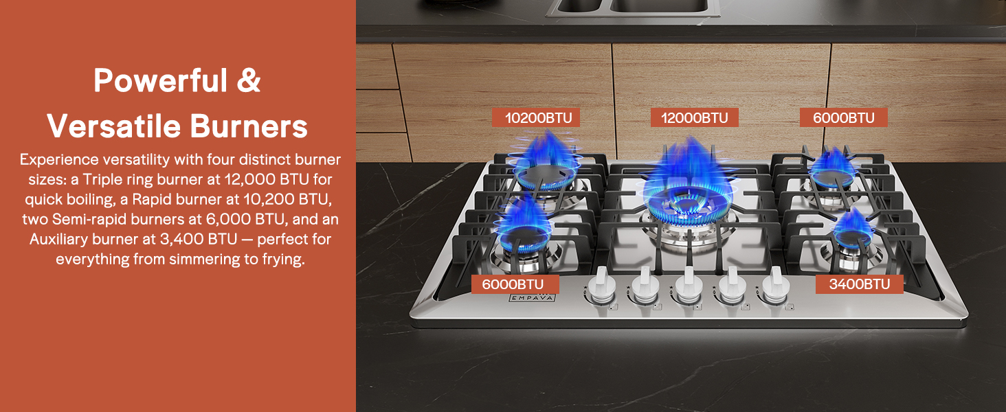 gas cooktop