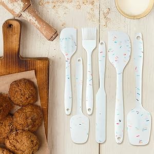 6 pieces spatulas sets