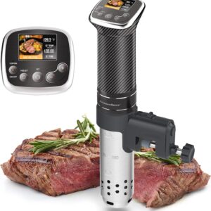 sous vide for precise baking