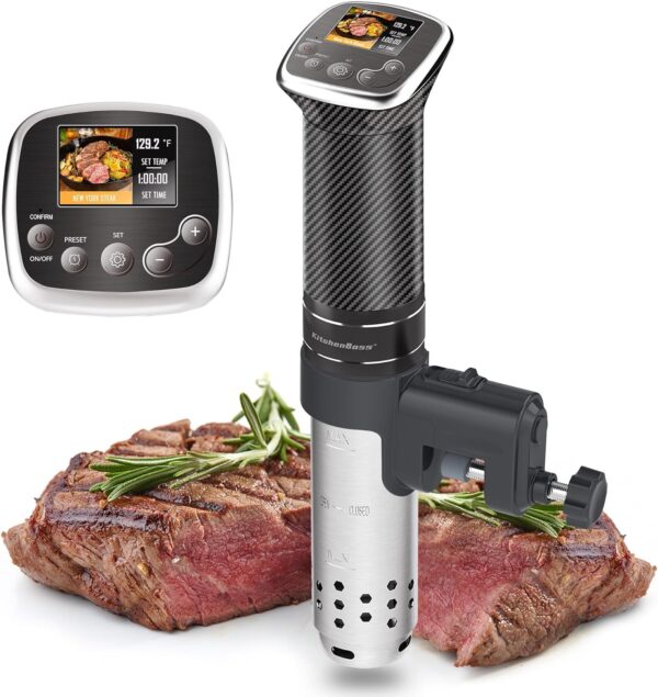 sous vide for precise baking