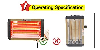 infrared paint curing lamp