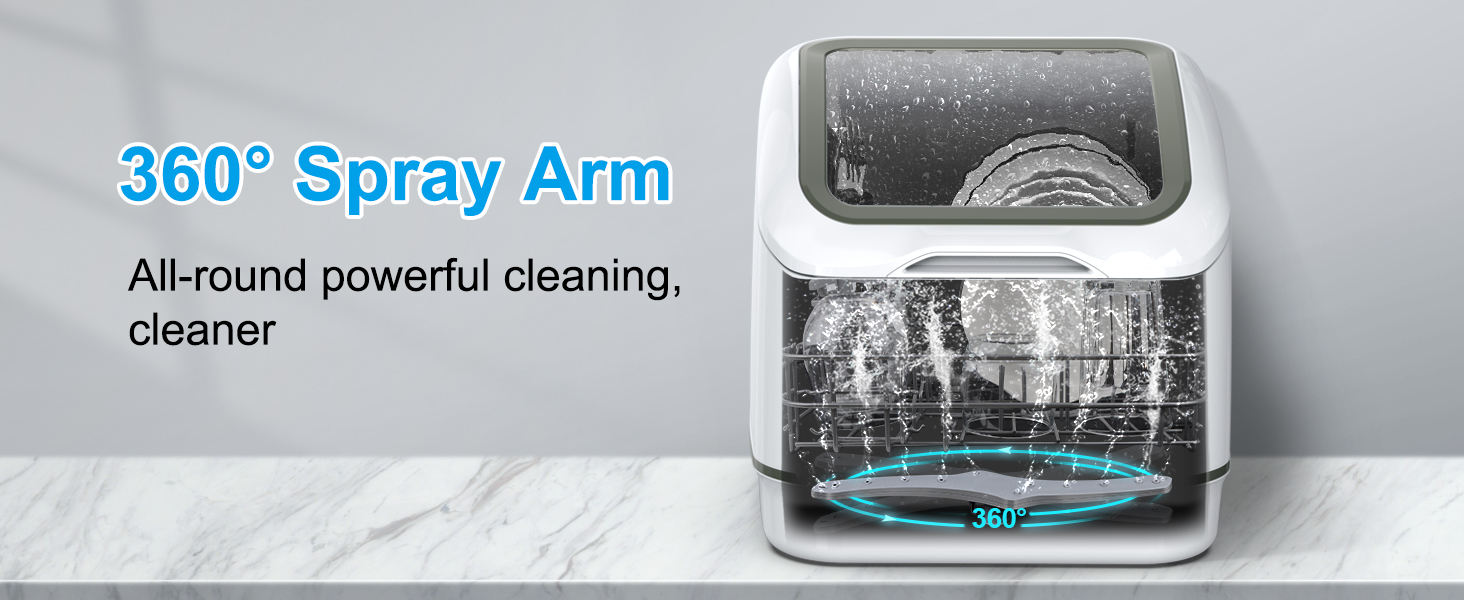 360 HIGH-PRESSURE SPRAY ARM