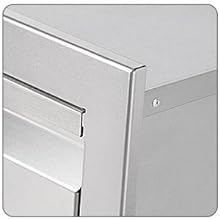 Flush Mount Triple Access BBQ Drawers with Stainless Steel Handle