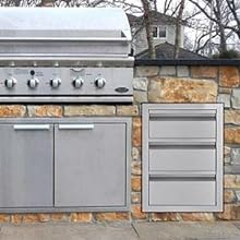 outdoor kitchen drawers