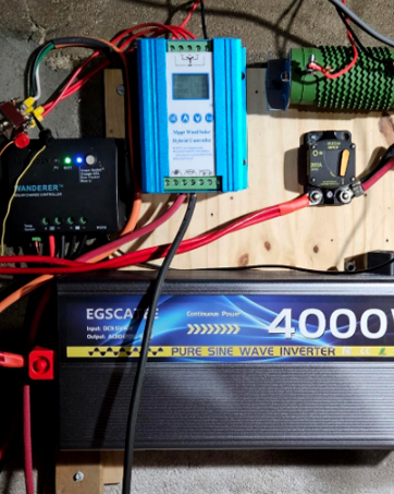 4000w powerful pure sine wave inverter