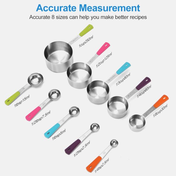 measuring cups and spoons