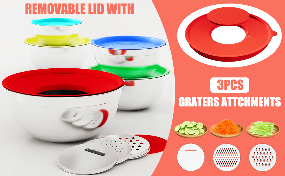 Mixing Bowls with Lids Set