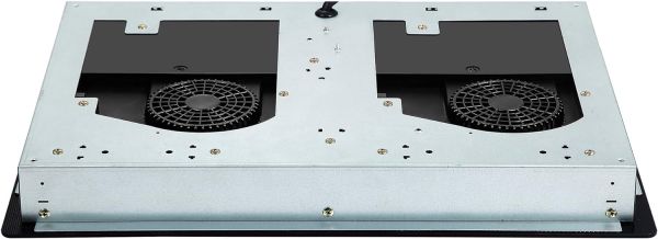 Equator 13" VERTICAL 2-BURNER Induction Cooktop 9 POWER Built in/Freestand 110V - Image 3