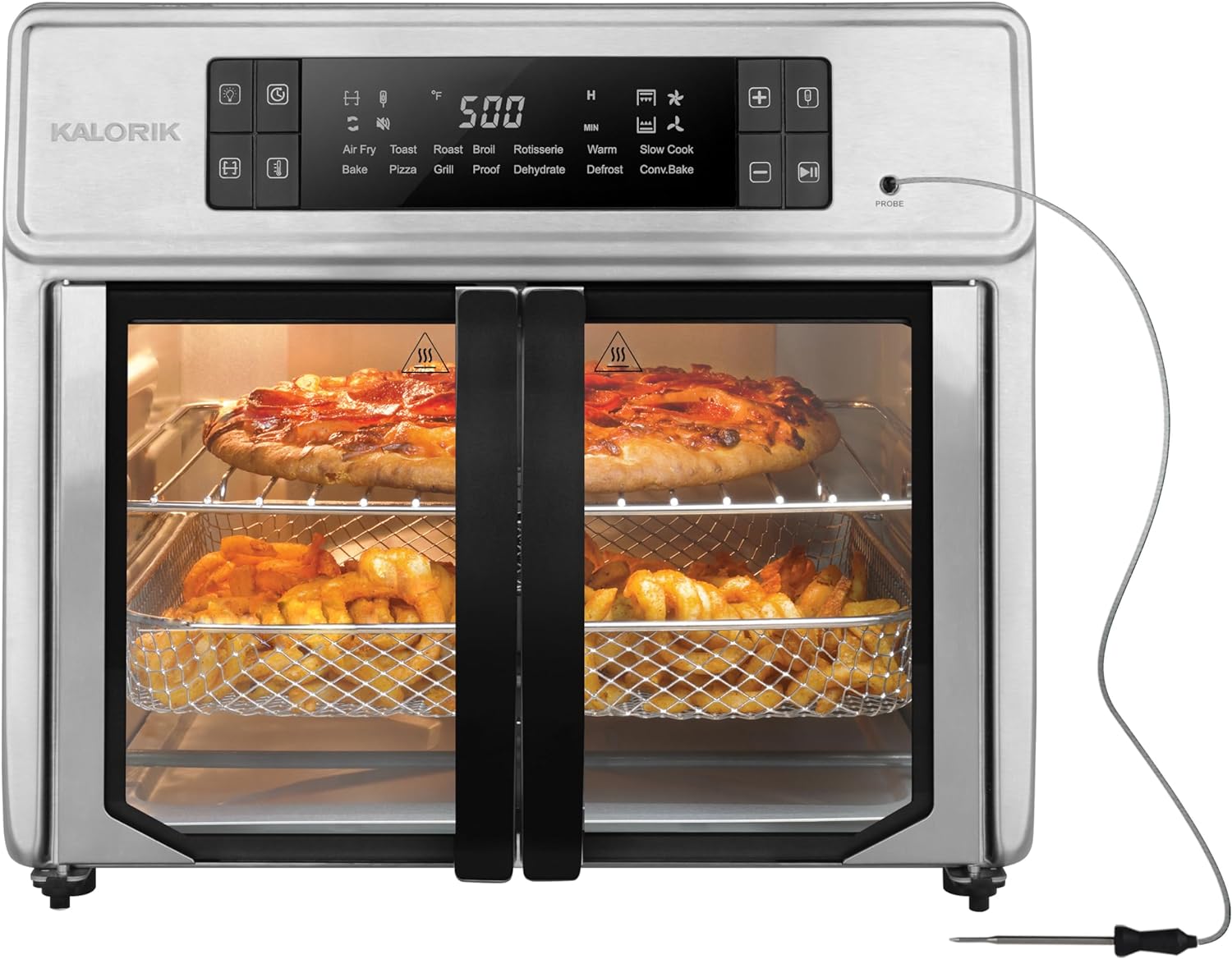 Kalorik MAXX Advance 26 Quart Digital Air Fryer Oven with countertop convection ovens