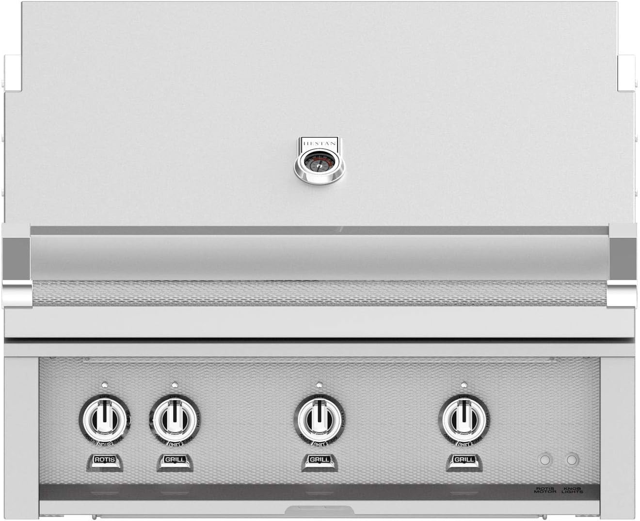 Hestan 89000 BTU 36 Inch Wide Liquid Built-in Grill Trellis luxury BBQ grills