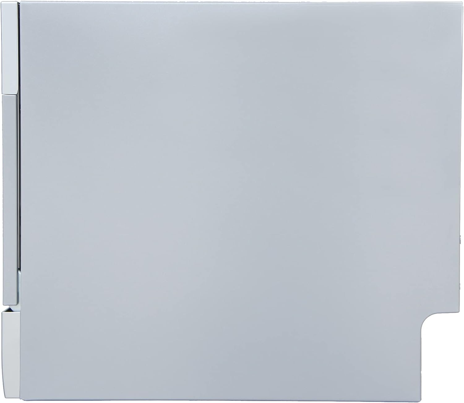 SPT SD-2224DS ENERGY STAR Compact Countertop Dishwasher with Delay Start - Portable Dishwasher with Stainless Steel Interior and 6 Place Settings Rack Silverware Basket, Silver - Image 5