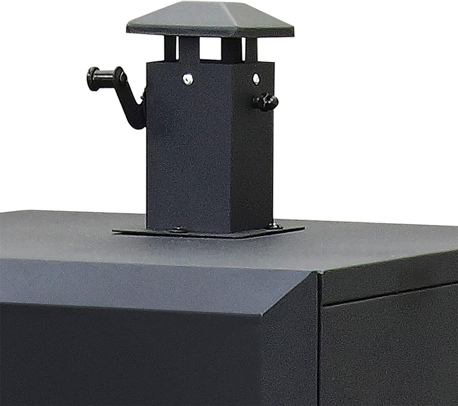 Dyna-Glo DGO1890BDC-D Wide Body Vertical Offset Charcoal Smoker,Black - Image 2