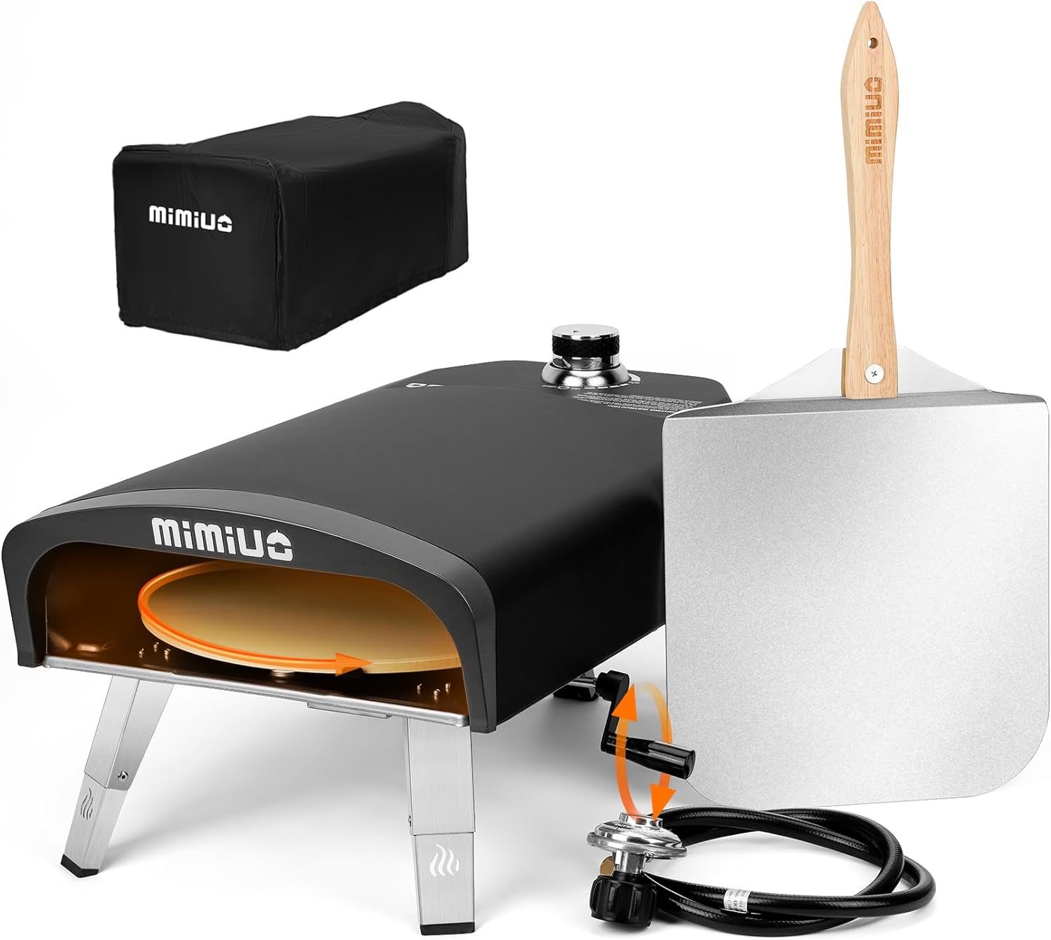 Outdoor Gas Pizza Oven Portable Propane Pizza Grilling Stove with portable wood-fired pizza ovens